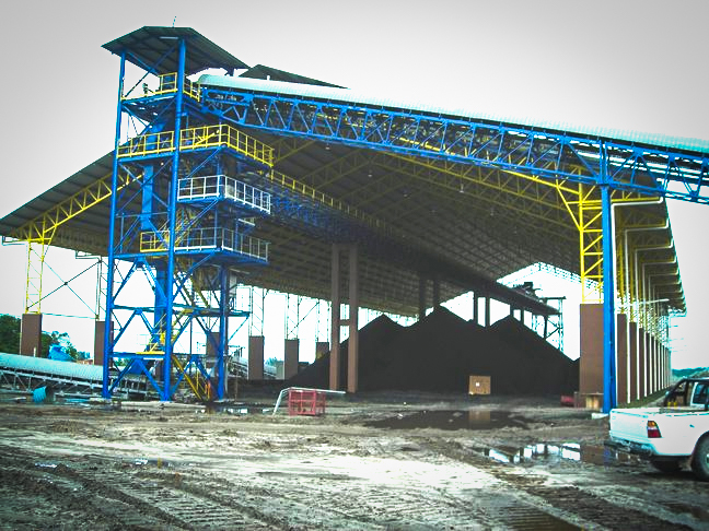 Mukah Coal Stockyard 1